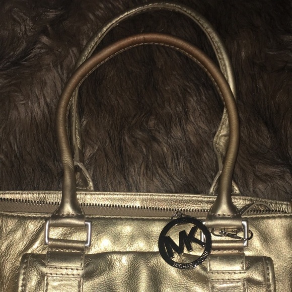 MK Gold/Silver Tone Purse - Picture 3 of 8